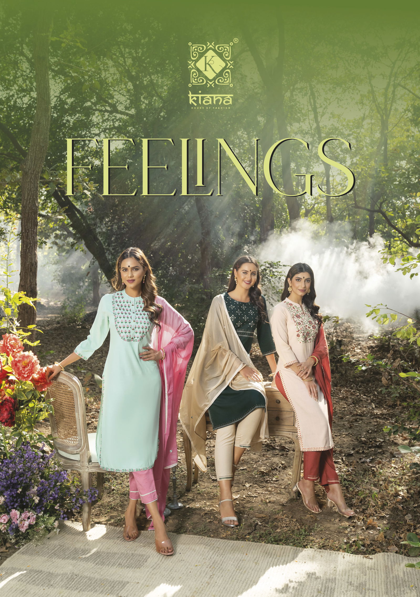 Kiana Feelings Fancy Designer Wholesale Readymade Suits Catalog